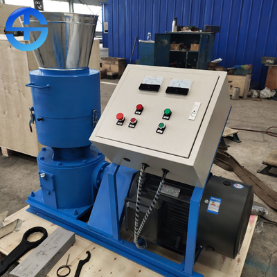 Tierfutter-Biomasse-Pelletmaschine 3 mm 5 mm 800 kg / h 1200 kg / h