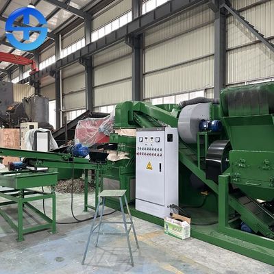 Qualität  99.9% Purity Copper Cable Wire Recycling Machine 52.36kw Power 20mm Fabrik