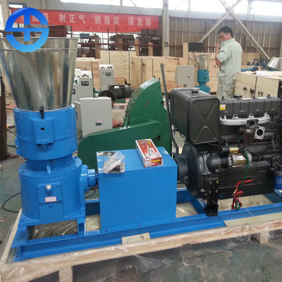 Elektrische 300mm Dieselebene sterben Kugel-Maschine des Gras-400kg/H