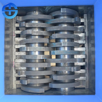 Hochleistungs-Doppelwellen-Reißwolf-starkes zerreißendes Kraft PLC-Kontrollsystem