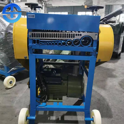 Doppelte rollende doppelter Messer-Kupferdraht-Abisoliermaschine 3 Kilowatt