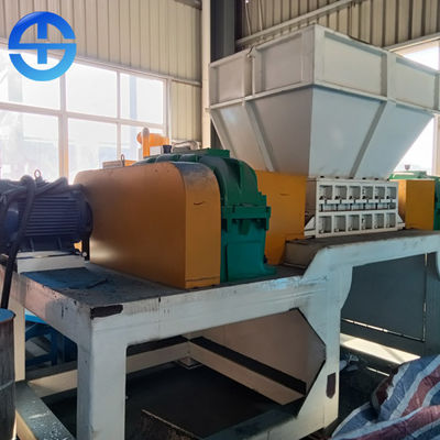 2*22kw der Energie-2-3 Ton/H intelligente Welle Altmetall-des Reißwolf-zwei