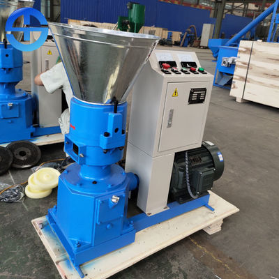 Elektrische Motorantriebskugel-Maschine 200kg/H 300kg/H der biomasse-7.5kw