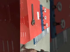 Elektrischer Antrieb Rot 3 kW + 4 kW Heizkörper-Recycling-Maschine Aluminium-Heizkörper-Trennmaschine