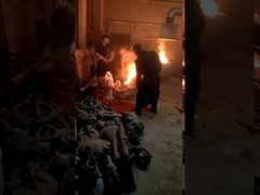 Aluminium-Kupfer-Gold-Schmelzofen