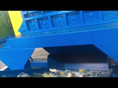 Hochleistungs-Zweiwellen-Zerkleinerungsmaschine Metallzerkleinerungsmaschine 45 kW * 2 Leistung